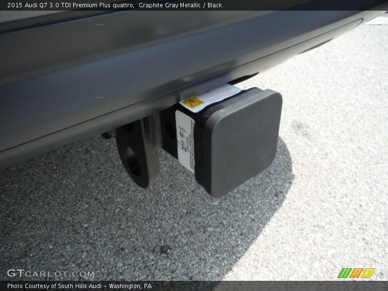 Graphite Gray Metallic / Black 2015 Audi Q7 3.0 TDI Premium Plus quattro