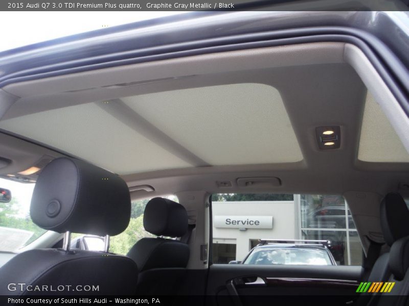 Graphite Gray Metallic / Black 2015 Audi Q7 3.0 TDI Premium Plus quattro