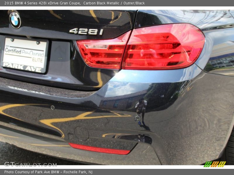 Carbon Black Metallic / Oyster/Black 2015 BMW 4 Series 428i xDrive Gran Coupe