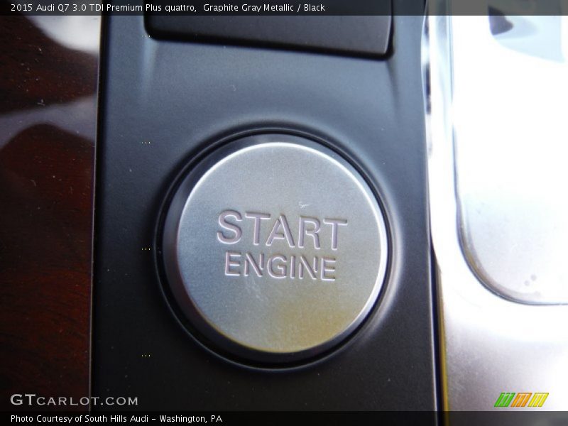 Graphite Gray Metallic / Black 2015 Audi Q7 3.0 TDI Premium Plus quattro
