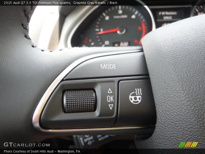 Graphite Gray Metallic / Black 2015 Audi Q7 3.0 TDI Premium Plus quattro