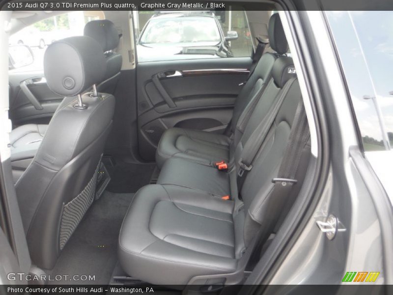 Graphite Gray Metallic / Black 2015 Audi Q7 3.0 TDI Premium Plus quattro