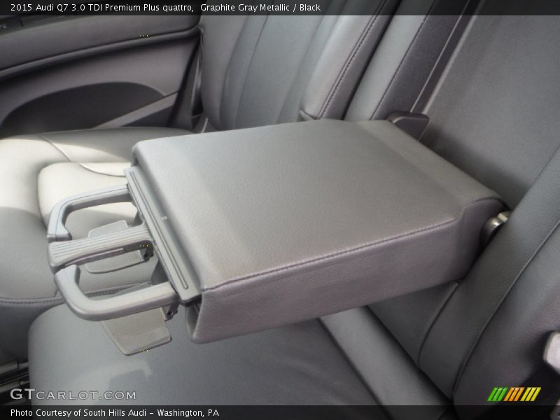 Graphite Gray Metallic / Black 2015 Audi Q7 3.0 TDI Premium Plus quattro