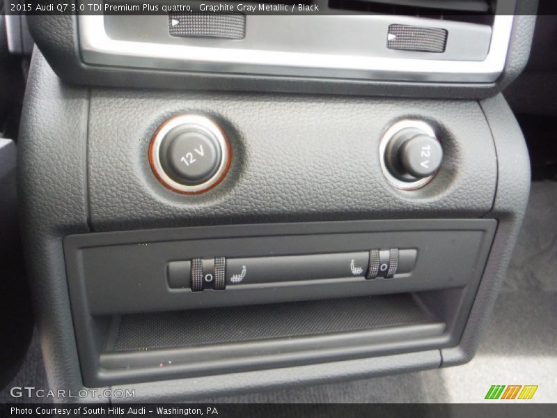Graphite Gray Metallic / Black 2015 Audi Q7 3.0 TDI Premium Plus quattro