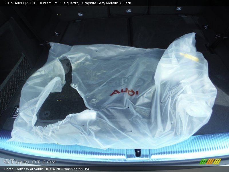 Graphite Gray Metallic / Black 2015 Audi Q7 3.0 TDI Premium Plus quattro