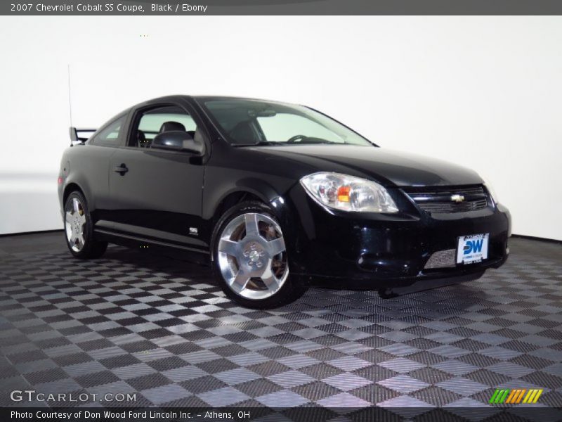 Black / Ebony 2007 Chevrolet Cobalt SS Coupe