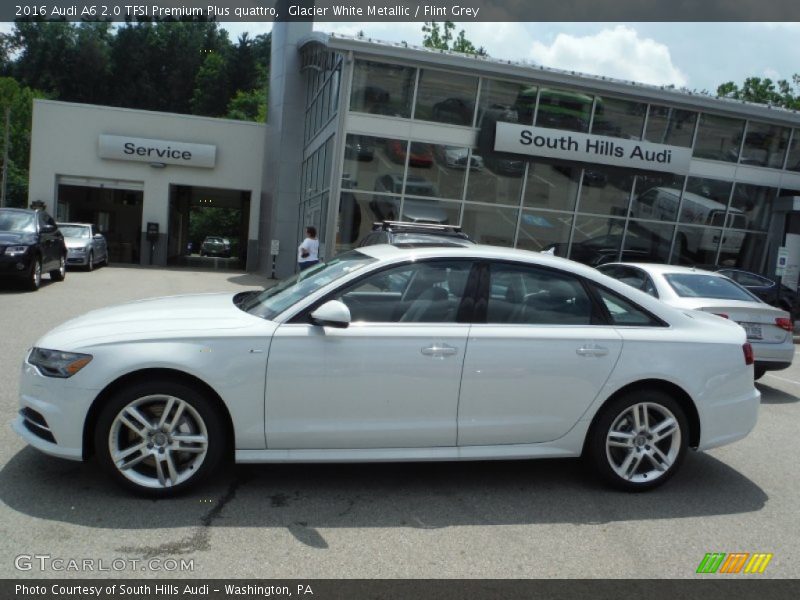 Glacier White Metallic / Flint Grey 2016 Audi A6 2.0 TFSI Premium Plus quattro