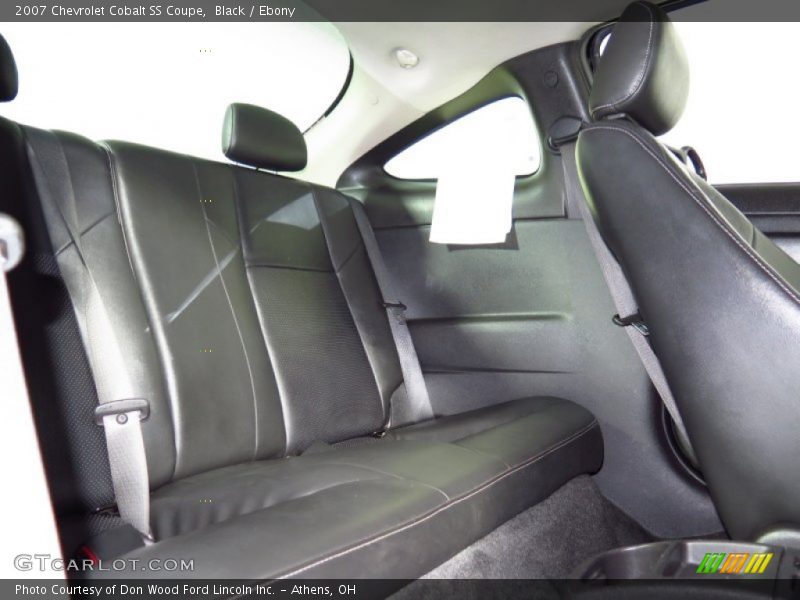 Black / Ebony 2007 Chevrolet Cobalt SS Coupe
