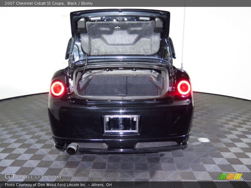 Black / Ebony 2007 Chevrolet Cobalt SS Coupe