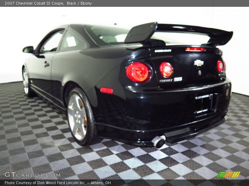 Black / Ebony 2007 Chevrolet Cobalt SS Coupe