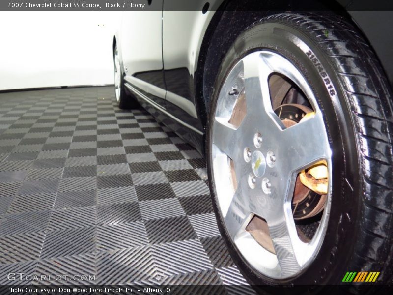 Black / Ebony 2007 Chevrolet Cobalt SS Coupe