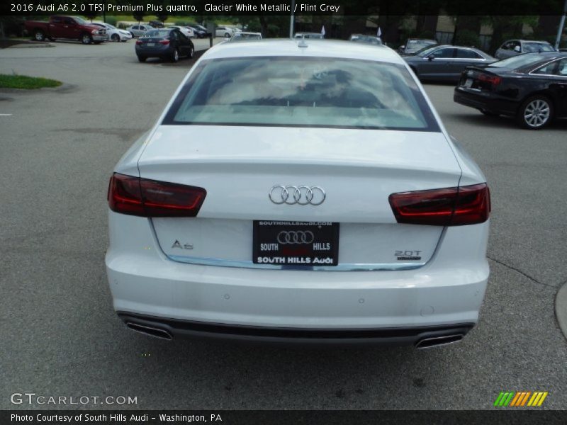 Glacier White Metallic / Flint Grey 2016 Audi A6 2.0 TFSI Premium Plus quattro