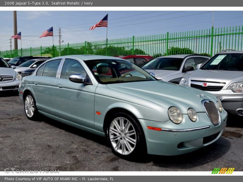 Front 3/4 View of 2008 S-Type 3.0