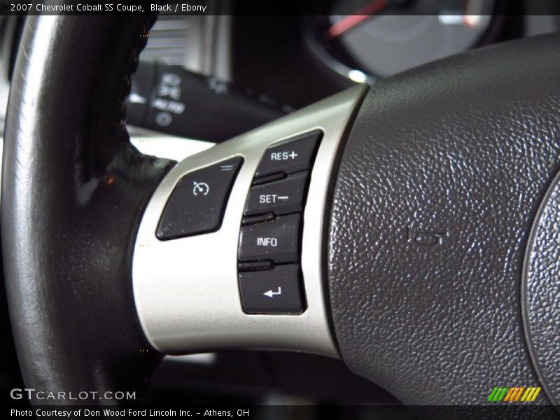 Black / Ebony 2007 Chevrolet Cobalt SS Coupe