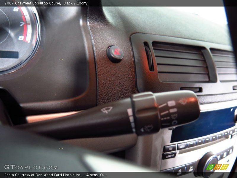 Black / Ebony 2007 Chevrolet Cobalt SS Coupe