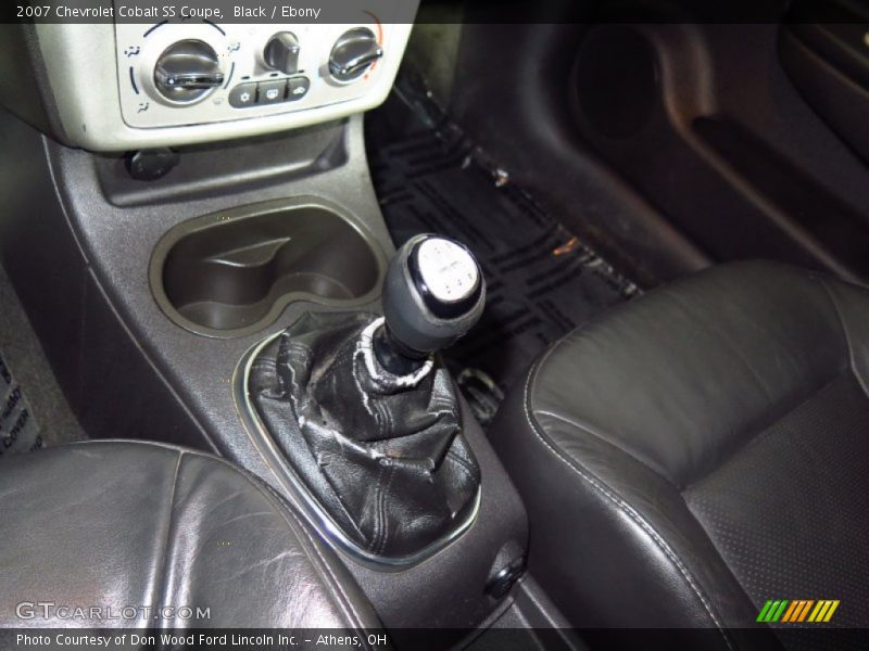 Black / Ebony 2007 Chevrolet Cobalt SS Coupe