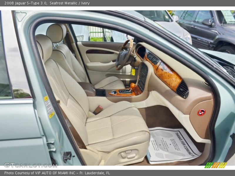 2008 S-Type 3.0 Ivory Interior