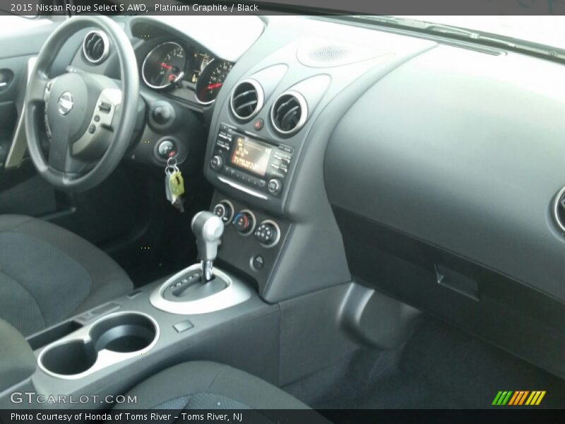 Platinum Graphite / Black 2015 Nissan Rogue Select S AWD