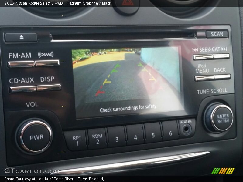 Platinum Graphite / Black 2015 Nissan Rogue Select S AWD