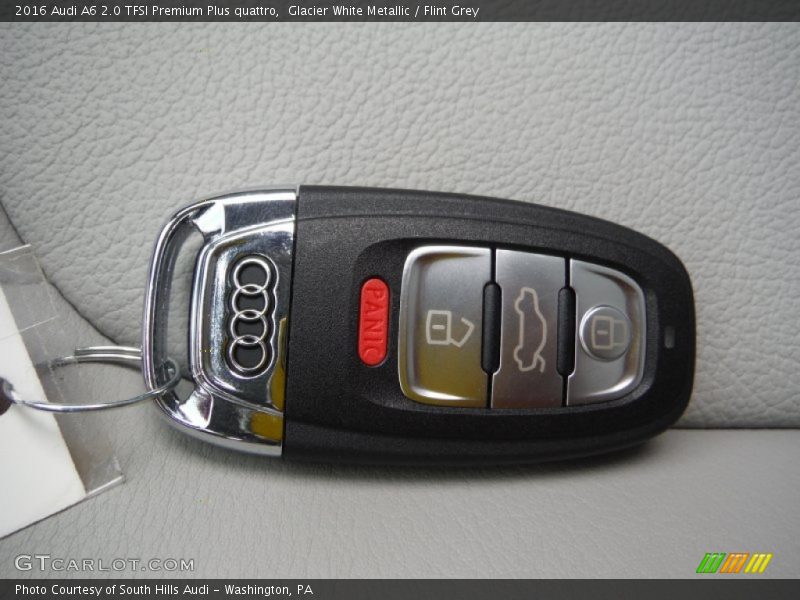 Glacier White Metallic / Flint Grey 2016 Audi A6 2.0 TFSI Premium Plus quattro