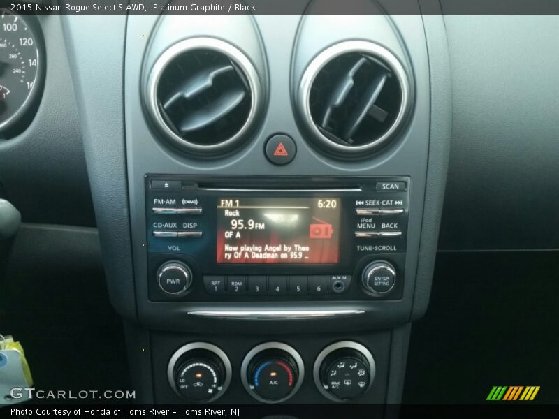 Platinum Graphite / Black 2015 Nissan Rogue Select S AWD