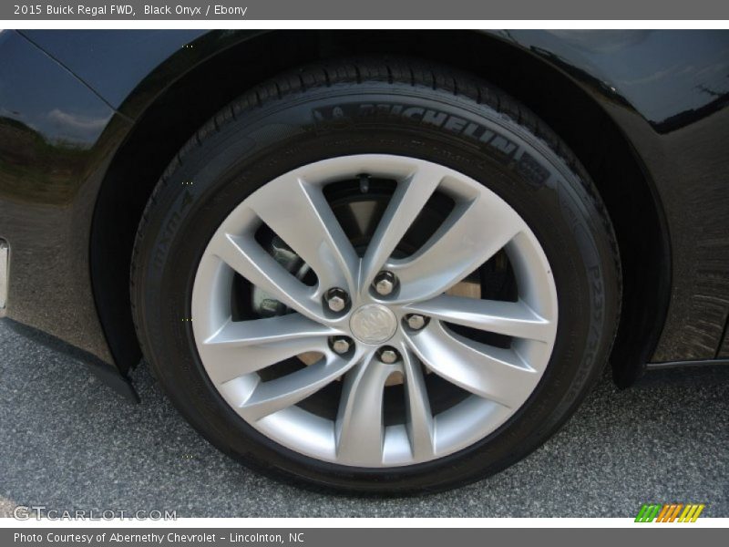 Black Onyx / Ebony 2015 Buick Regal FWD