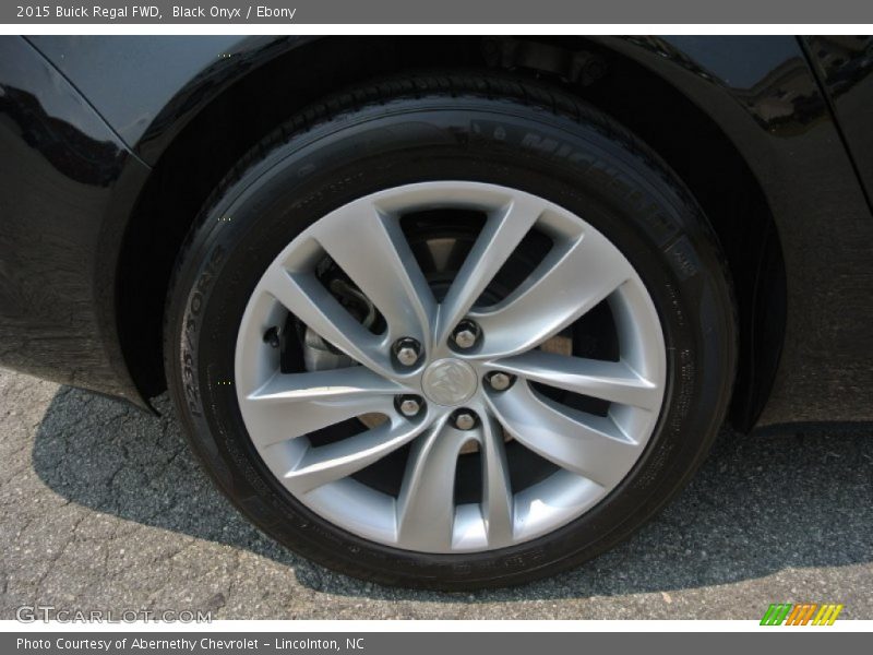 Black Onyx / Ebony 2015 Buick Regal FWD