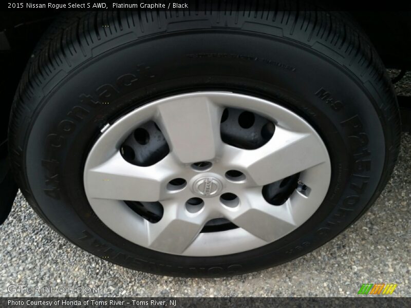 Platinum Graphite / Black 2015 Nissan Rogue Select S AWD