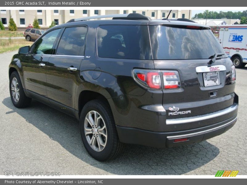 Iridium Metallic / Ebony 2015 GMC Acadia SLT