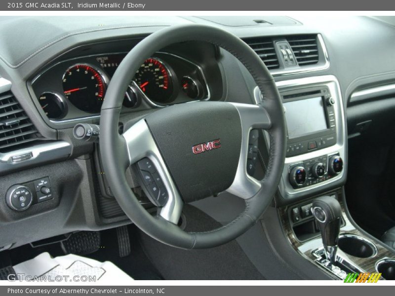 Iridium Metallic / Ebony 2015 GMC Acadia SLT