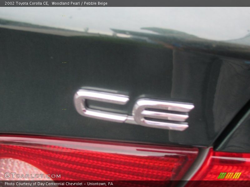 Woodland Pearl / Pebble Beige 2002 Toyota Corolla CE