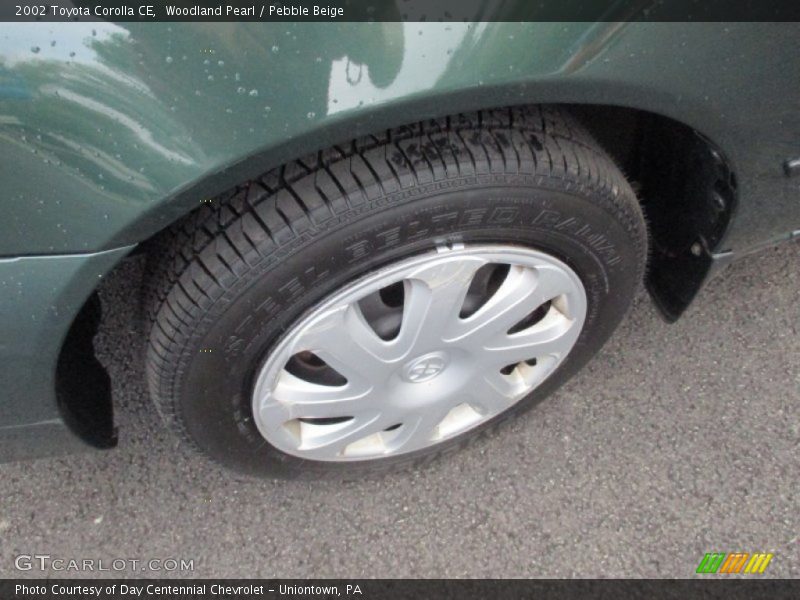 Woodland Pearl / Pebble Beige 2002 Toyota Corolla CE