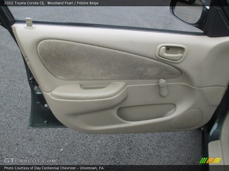 Woodland Pearl / Pebble Beige 2002 Toyota Corolla CE