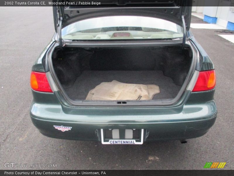 Woodland Pearl / Pebble Beige 2002 Toyota Corolla CE