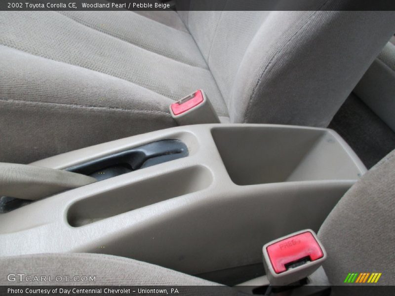 Woodland Pearl / Pebble Beige 2002 Toyota Corolla CE