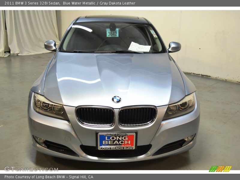 Blue Water Metallic / Gray Dakota Leather 2011 BMW 3 Series 328i Sedan