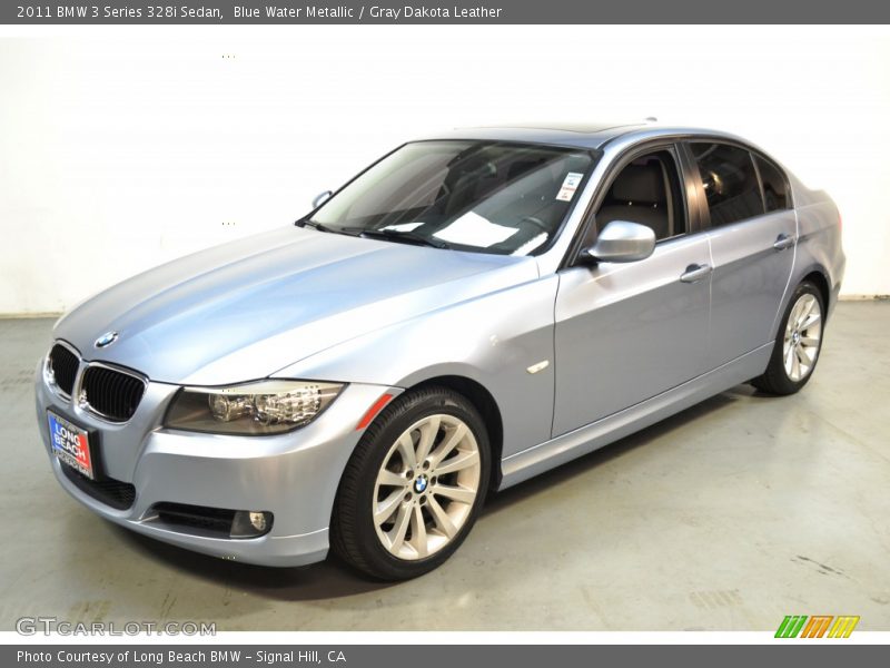 Blue Water Metallic / Gray Dakota Leather 2011 BMW 3 Series 328i Sedan