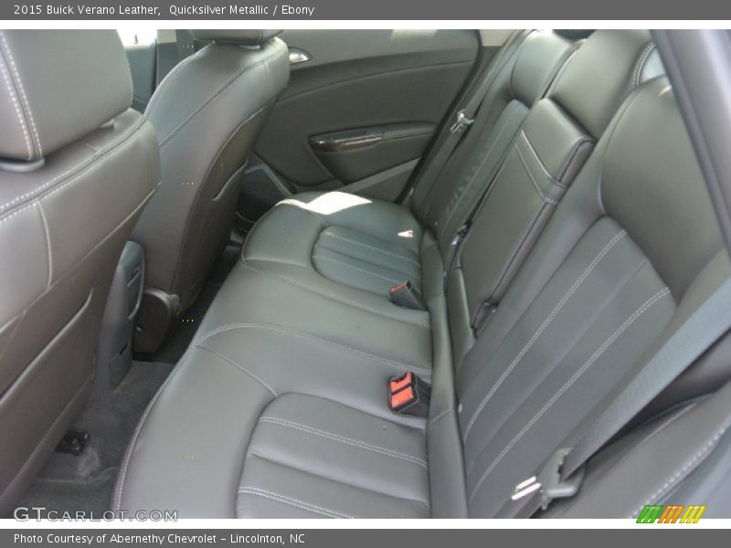 Quicksilver Metallic / Ebony 2015 Buick Verano Leather