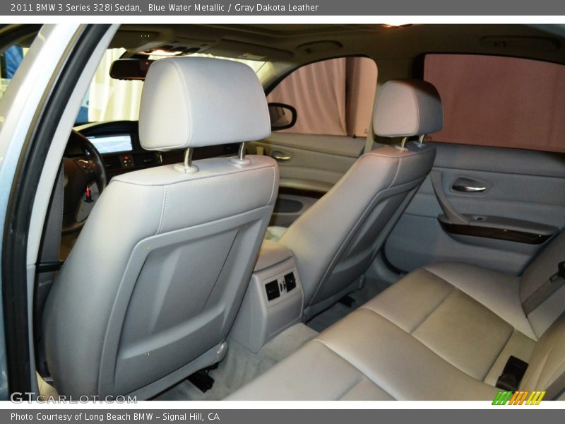 Blue Water Metallic / Gray Dakota Leather 2011 BMW 3 Series 328i Sedan