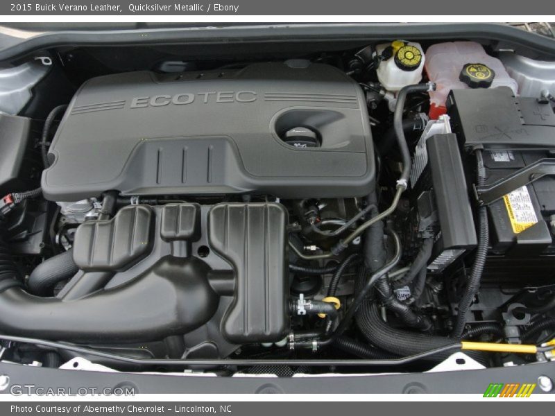 Quicksilver Metallic / Ebony 2015 Buick Verano Leather