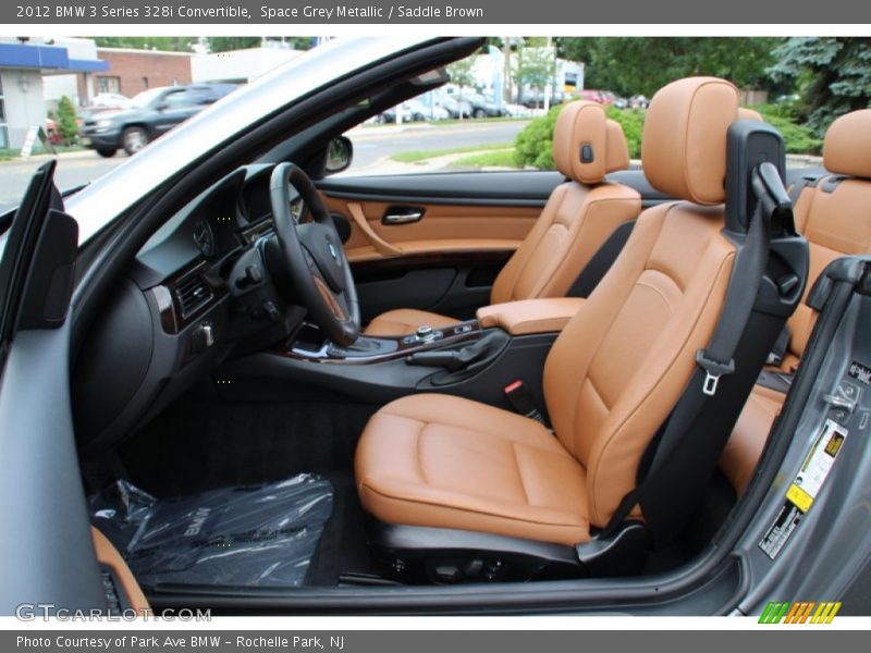 Front Seat of 2012 3 Series 328i Convertible