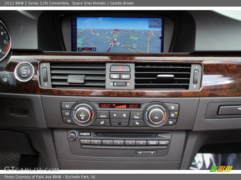 Space Grey Metallic / Saddle Brown 2012 BMW 3 Series 328i Convertible