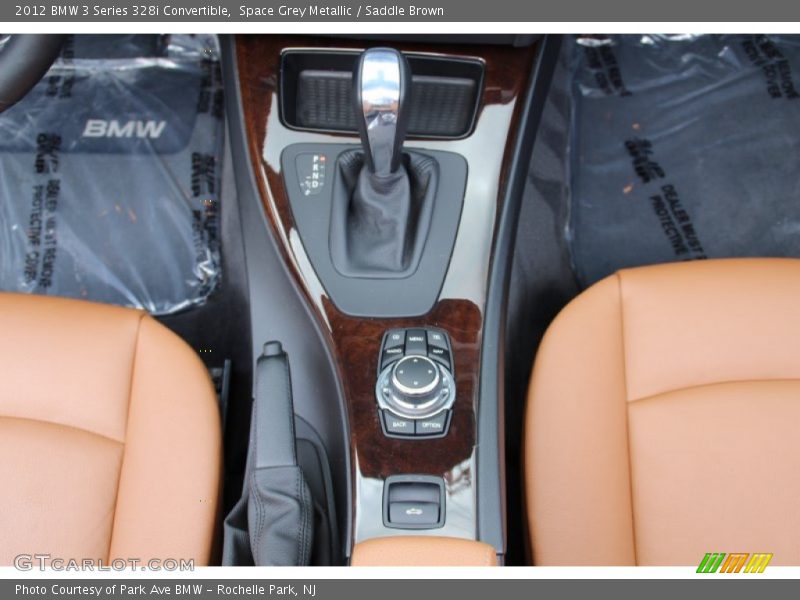 Space Grey Metallic / Saddle Brown 2012 BMW 3 Series 328i Convertible