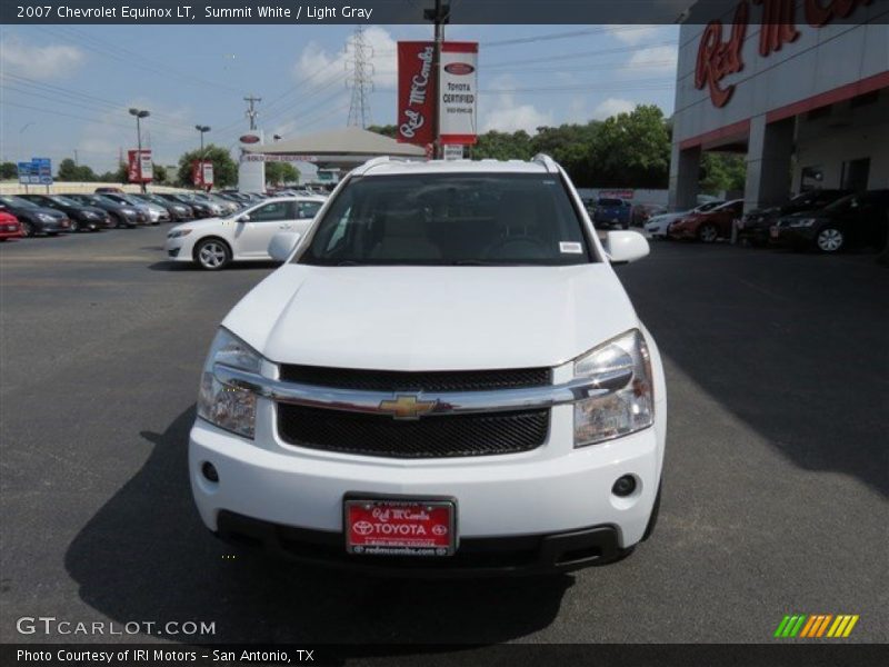 Summit White / Light Gray 2007 Chevrolet Equinox LT