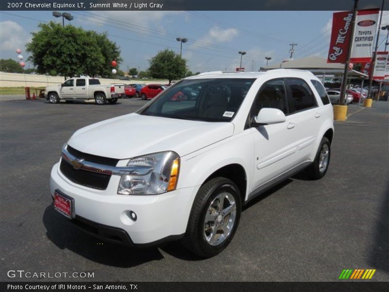 Summit White / Light Gray 2007 Chevrolet Equinox LT