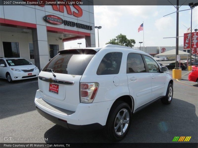 Summit White / Light Gray 2007 Chevrolet Equinox LT