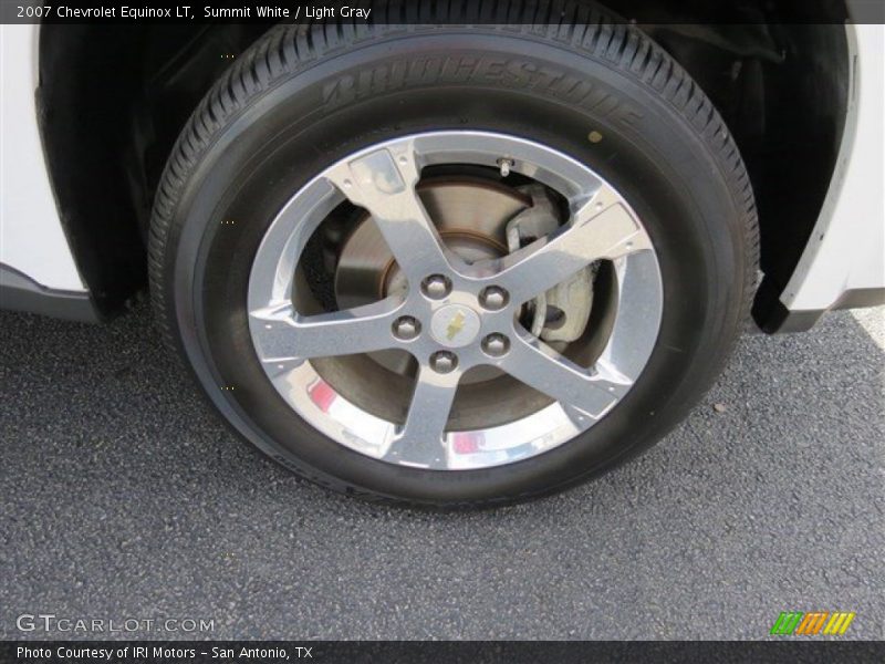 Summit White / Light Gray 2007 Chevrolet Equinox LT