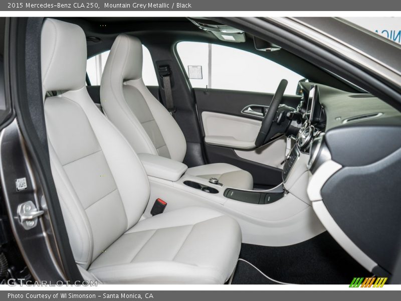 Mountain Grey Metallic / Black 2015 Mercedes-Benz CLA 250