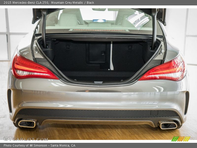Mountain Grey Metallic / Black 2015 Mercedes-Benz CLA 250