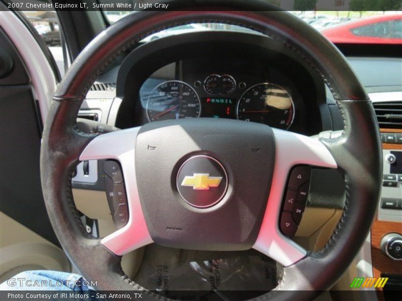Summit White / Light Gray 2007 Chevrolet Equinox LT